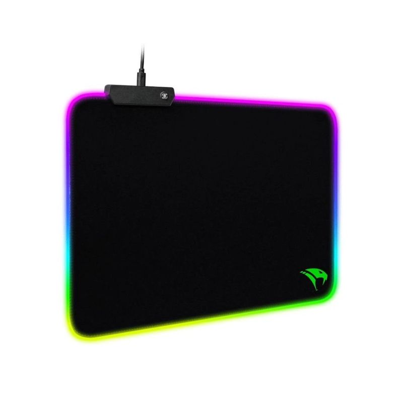 kit teclado mouse mousepad e headset viper pro naja rgb usb 419 (mp)