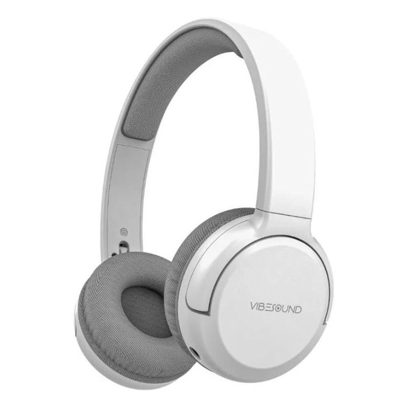 headphone vibe sound v40 move com fio usb-c branco vs013 (mp)