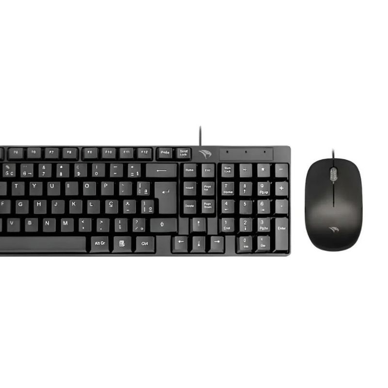 teclado e mouse viper pro office com fio usb focus elevate vo102 (mp)