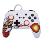 controle com fio nintendo switch powera mario fire ball (mp)