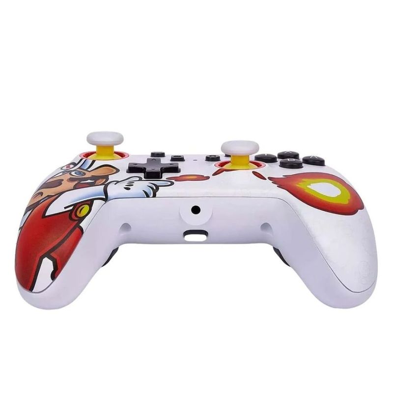 controle com fio nintendo switch powera mario fire ball (mp)