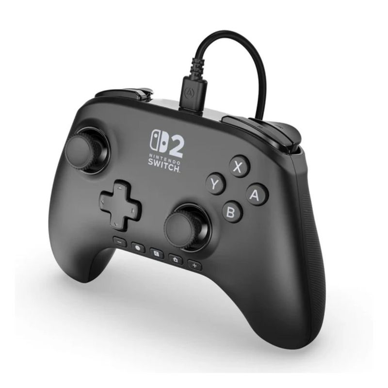 controle com fio nintendo switch 2 power a preto (mp)