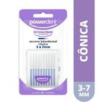 escova interdental powerdent cônica 3 a 7mm