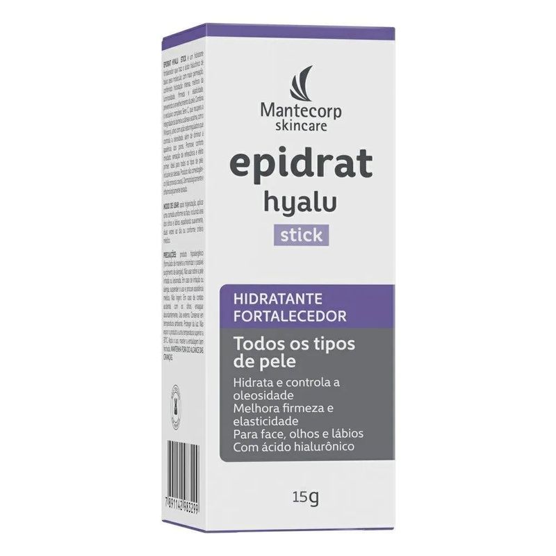 hidratante fortalecedor epidrat hyalu stick 15g