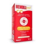 suplemento vitamínico hemolipet avert fe para cães e gatos 30ml (mp)