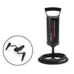 bomba de ar manual wet set com 2 bicos preto (mp)