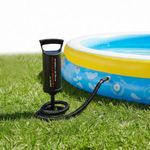 bomba de ar manual wet set com 2 bicos preto (mp)