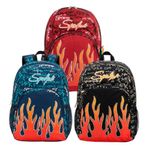 mochila tm sport pack de poliéster 36x46cm sortido (mp)