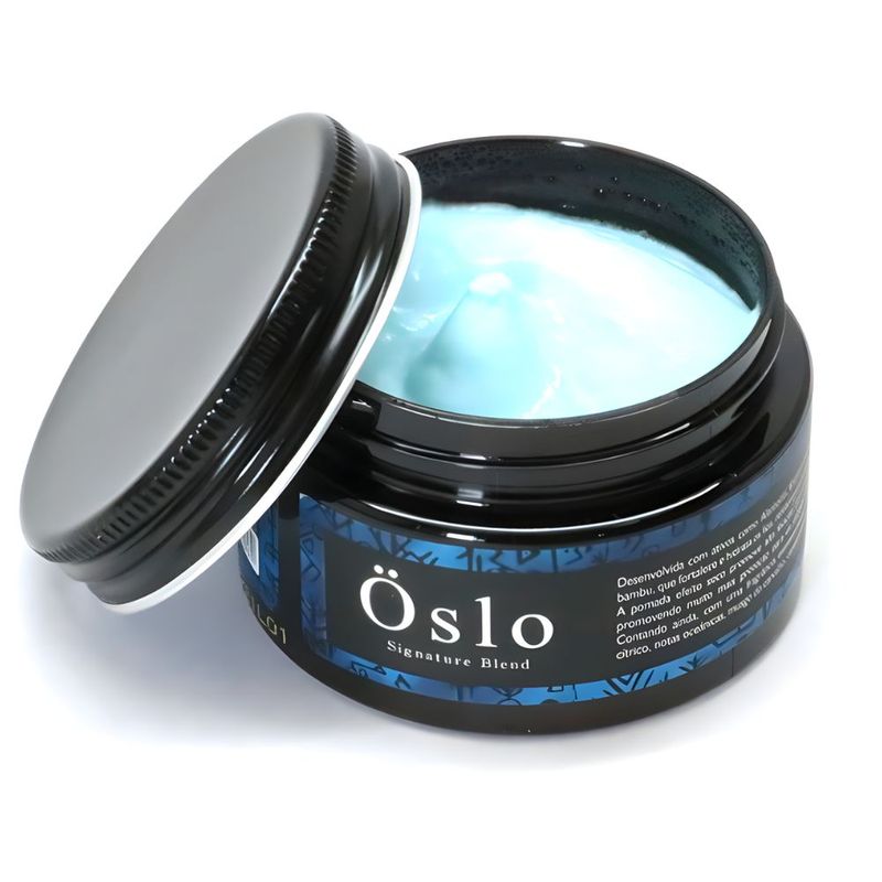 pomada para cabelo efeito seco oslo viking 90g