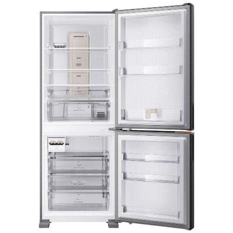 geladeira frost free inverse 500 litros inox bivolt bre66