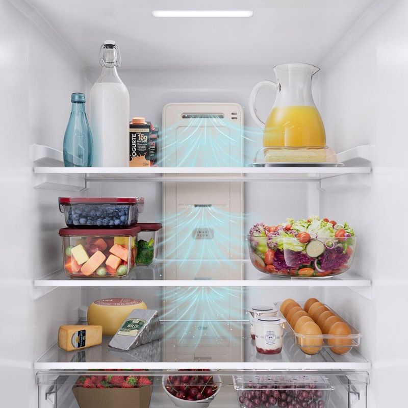 geladeira frost free inverse 500 litros inox bivolt bre66