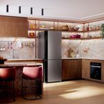 geladeira frost free inverse 500 litros inox bivolt bre66