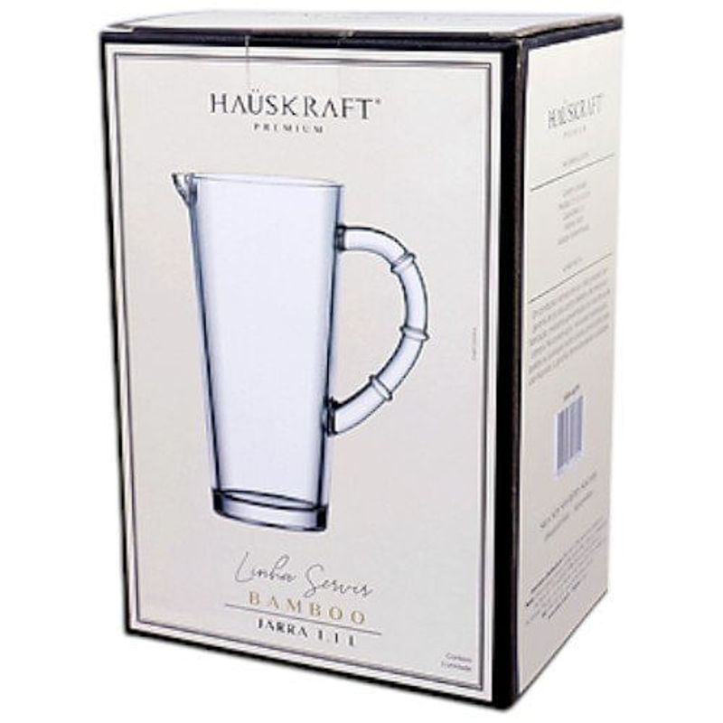 jarra de vidro hauskraft 1,1 litros