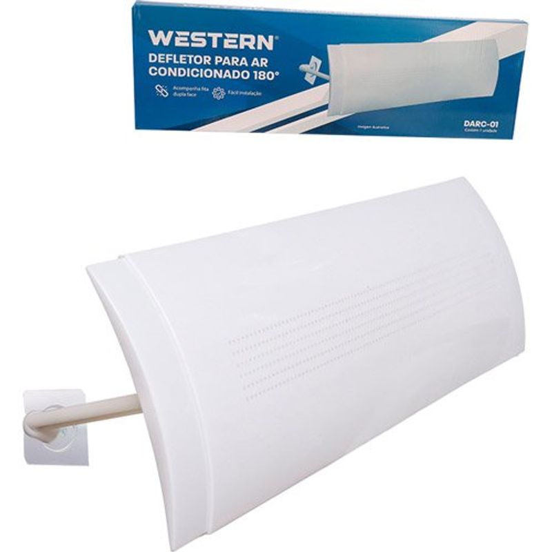 defletor para ar-condicionado etilux branco darc-01