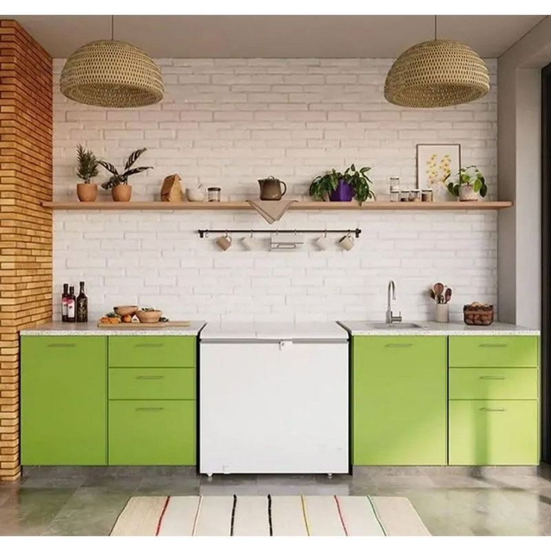 freezer horizontal consul 307 litros branco cha31mbana