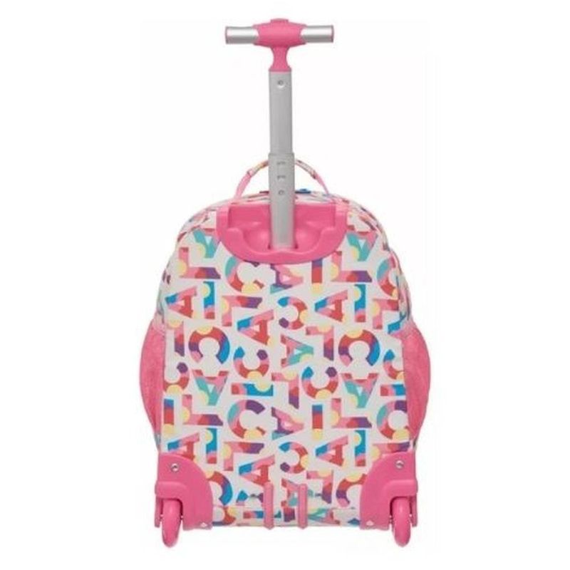 mochila de rodinhas pacific lilica ripilica 45cm colorido 4076 (mp)