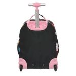 mochila de rodinhas pacific lilica ripilica estrelas 45cm 5276 (mp)