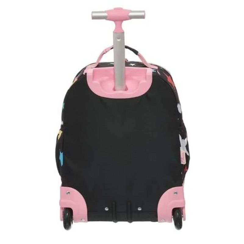 mochila de rodinhas pacific lilica ripilica estrelas 45cm 5276 (mp)
