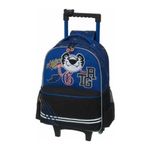 mochila de rodinhas pacific tigor tigre 45cm azul 7s07 (mp)