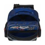 mochila de rodinhas pacific tigor tigre 45cm azul 7s07 (mp)