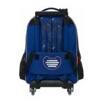 mochila de rodinhas pacific tigor tigre 45cm azul 7s07 (mp)