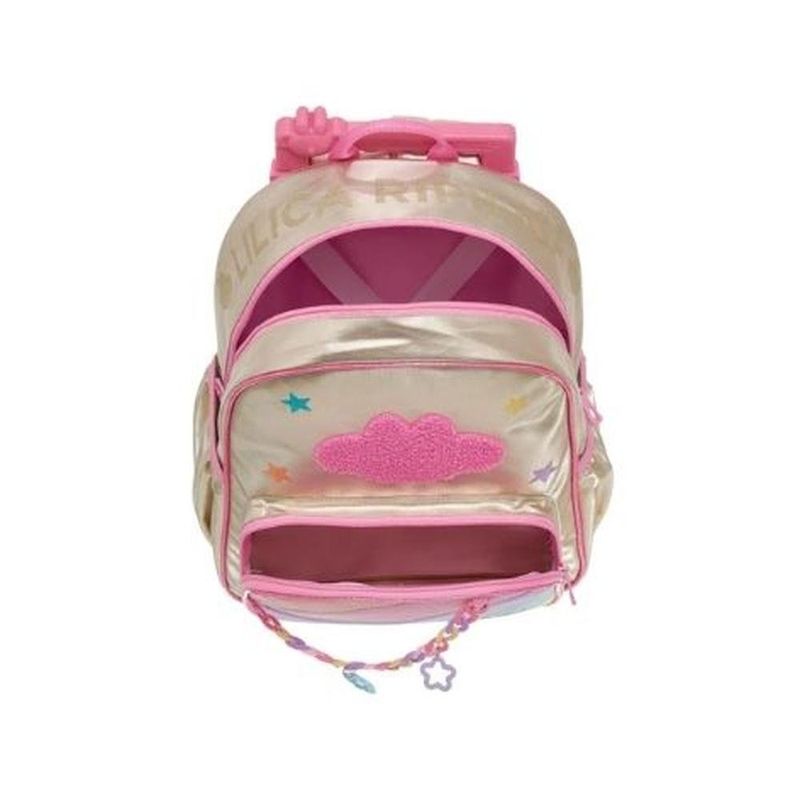 mochila de rodinhas pacific lilica ripilica golden 43cm 971al07 (mp)