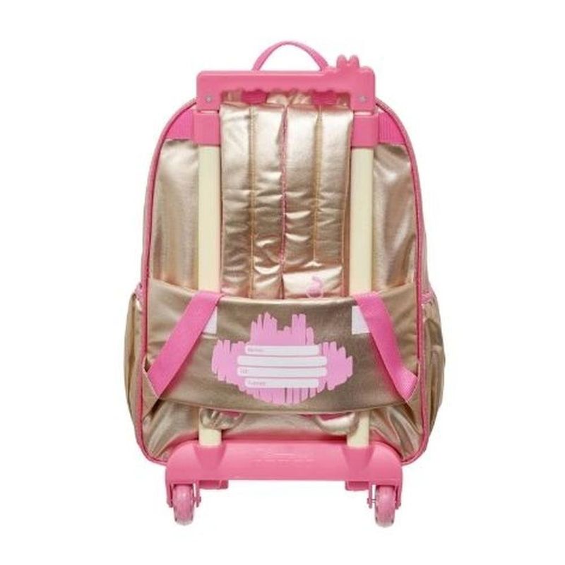 mochila de rodinhas pacific lilica ripilica golden 43cm 971al07 (mp)