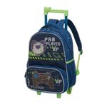 mochila de rodinhas pacific tigor tigre gamer 43cm 7t07 (mp)