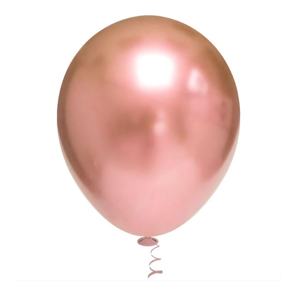 Encontraproduto.com.br - Balao Platino 9 Red Rose Gold C-25 Pic Pic