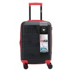 mala de bordo wilson rodas 360° 56x35x22cm preto 9450 (mp)