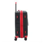 mala de bordo wilson rodas 360° 56x35x22cm preto 9450 (mp)