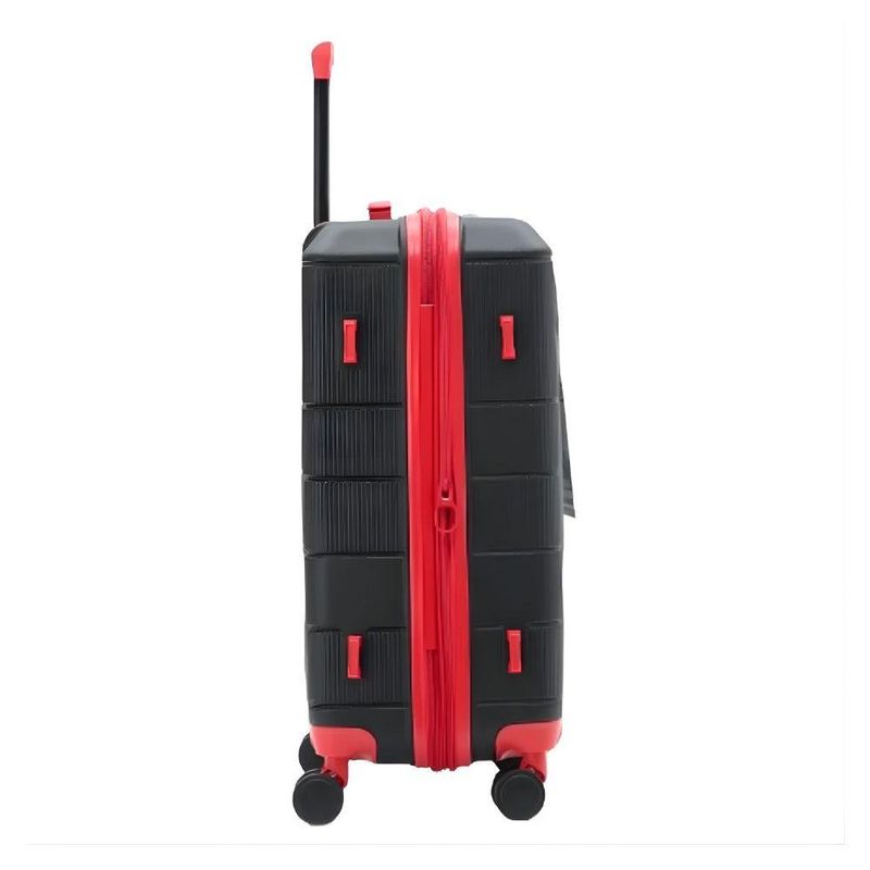 mala de bordo wilson rodas 360° 56x35x22cm preto 9450 (mp)