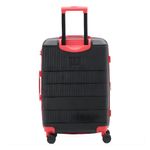mala de bordo wilson rodas 360° 56x35x22cm preto 9450 (mp)