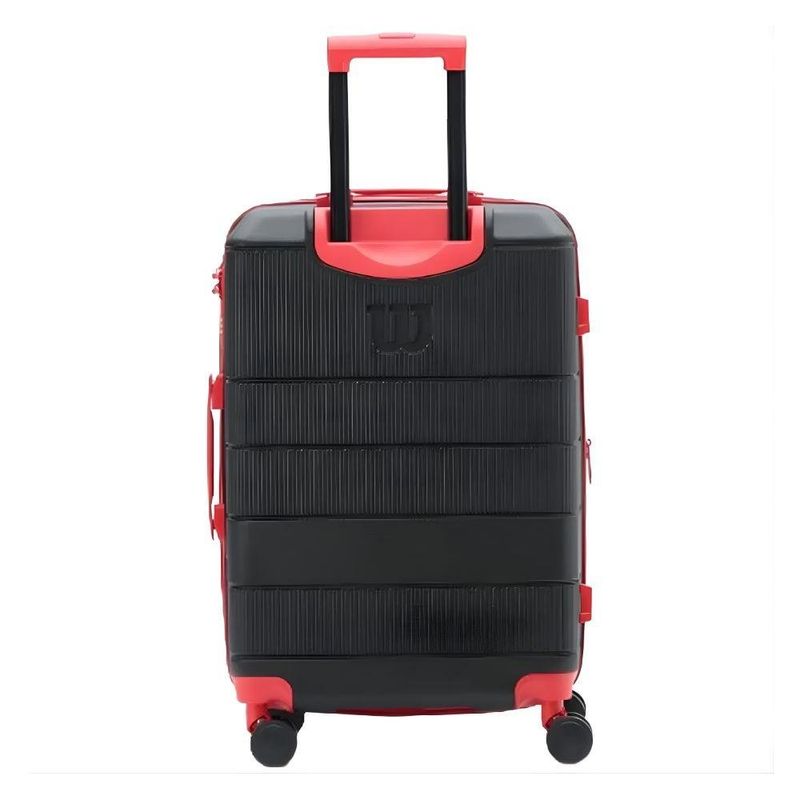 mala de bordo wilson rodas 360° 56x35x22cm preto 9450 (mp)