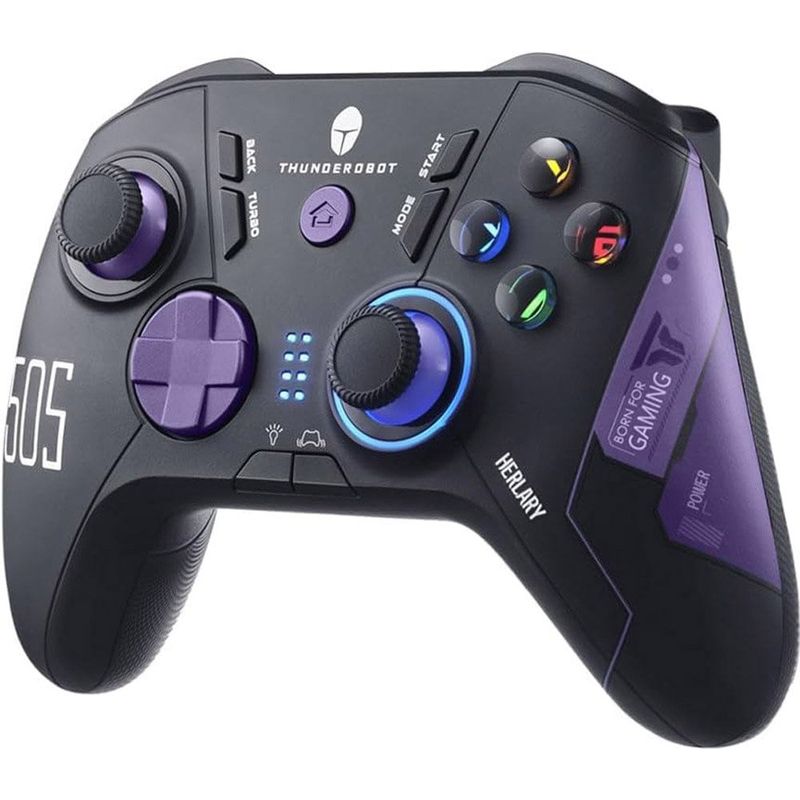 controle gamer thunderobot preto g50s e-bi