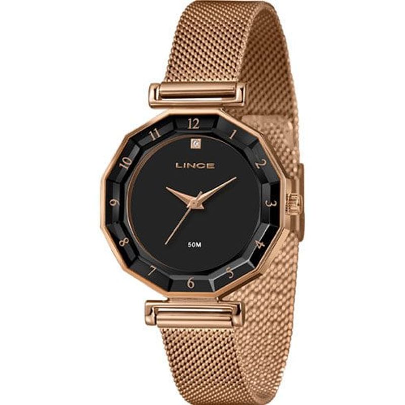relógio lince feminino rose lrr4834l34-p1rx