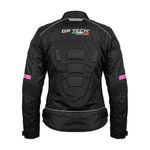 jaqueta feminina gp tech vent preto e rosa g (mp)