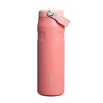 garrafa térmica stanley aerolight flip straw terracota 710ml (mp)