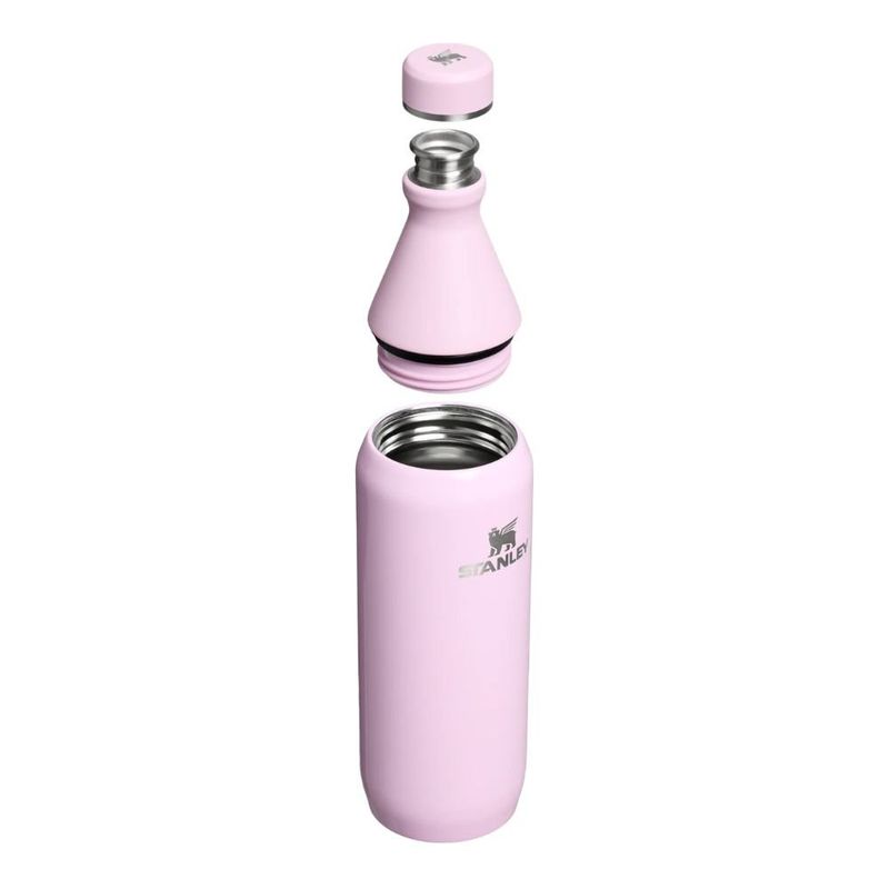 garrafa térmica stanley slim bottle cherry blossom 591ml (mp)