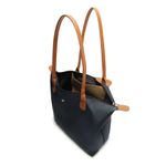 bolsa grande anacapri shopping nylon botão azul (mp)