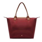 bolsa grande anacapri shopping nylon botão vermelha (mp)
