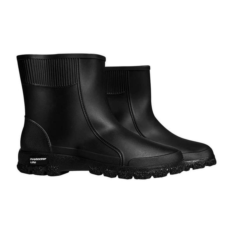 bota de chuva nº 37 gp tech protector life cano médio preto (mp)