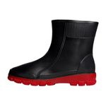 bota de chuva nº 40 gp tech protector life cano médio preto e vermelho (mp)