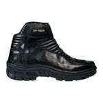 bota gp tech couro nº 42 adventure preto (mp)