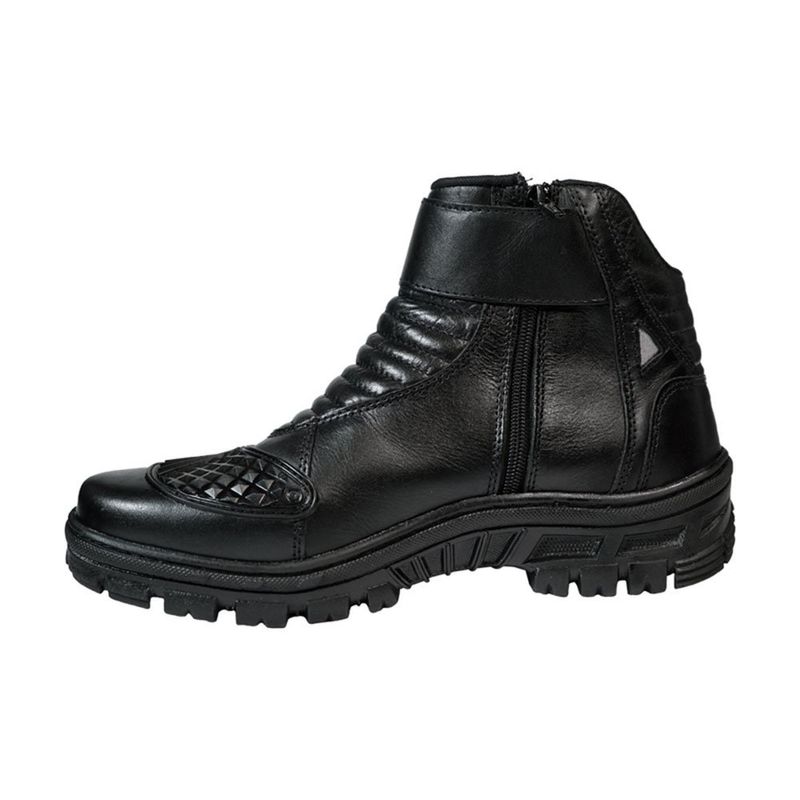 bota gp tech couro nº 43 adventure preto (mp)