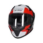 capacete gp tech sense army preto e vermelho 60 (mp)