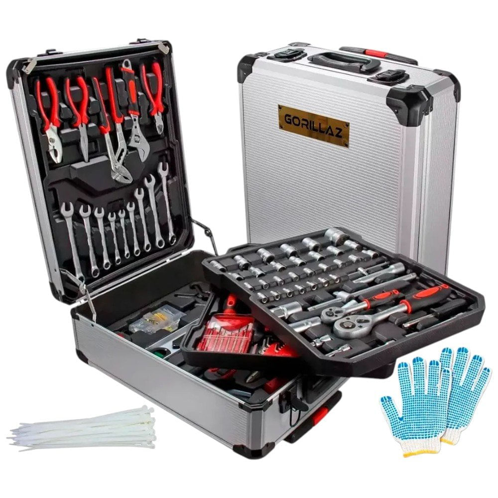 Kit Ferramentas Xiongzhi 399 Peças com Maleta
