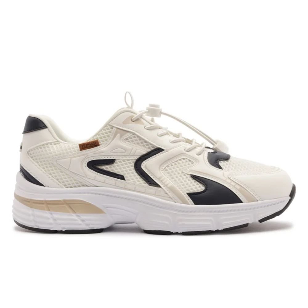 Tênis Casual Feminino Nº36 Anacapri Robusto Branco Off
