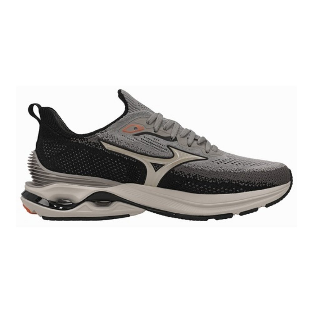 Tênis Corrida Masculino Nº44 Mizuno Wave Mirai 8 Cinza