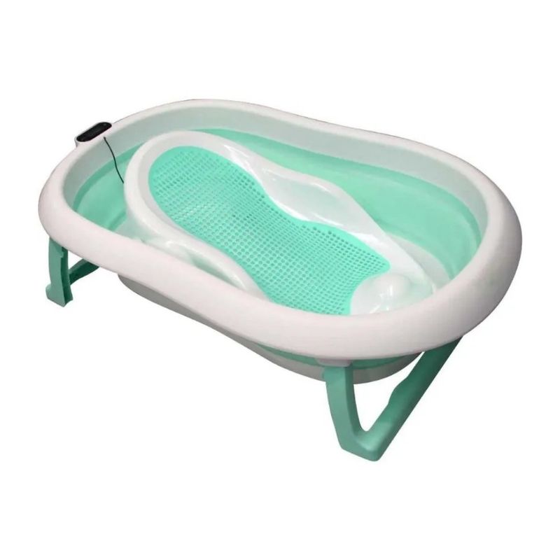 banheira baby happy premium baby dobrável com termômetro até 28kg ppb9bnh004 (mp)